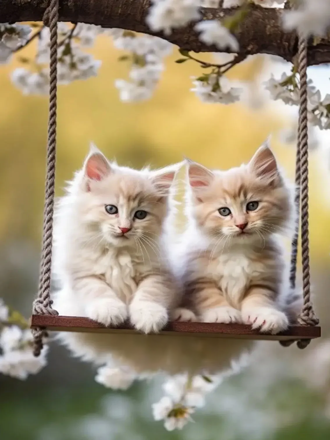 Broderie Diamant - Chats dans la Nature  7