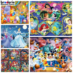 Broderie Diamant - Scènes Disney Classiques