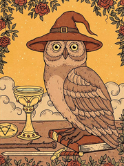 Broderie Diamant - Illustrations Style Tarot 1