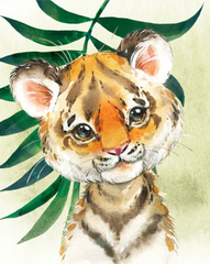 Broderie Diamant - Portraits d'Animaux et Feuillages 12