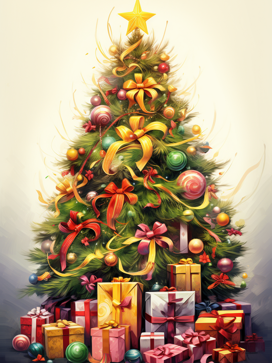 Broderie Diamant - Sapins de Noël 3