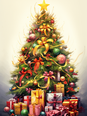 Broderie Diamant - Sapins de Noël 3
