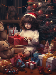 Broderie Diamant - Sapins de Noël 7