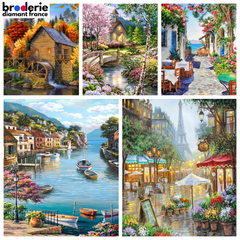 Broderie Diamant - Villes et Villages